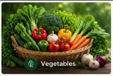 Fresh vegetables